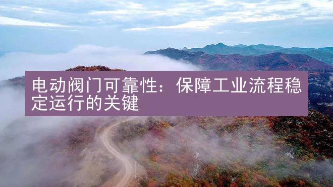 电动阀门可靠性：保障工业流程稳定运行的关键